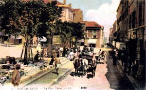 Mostaganem - Place Thiers - 1915